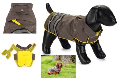 BZ DOG RAINCOAT SEJA, GREY 48 CM von Beeztees