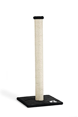Beeztees 408051 Kratzbaum Gina, XL, 40 x 40 x 90 cm, schwarz von Beeztees