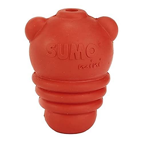 Beeztees 626641 Hundespielzeug Sumo Mini Play, 18 cm, rot von Beeztees