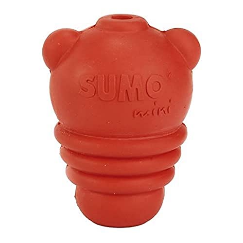Beeztees 626641 Hundespielzeug Sumo Mini Play, 18 cm, rot von Beeztees