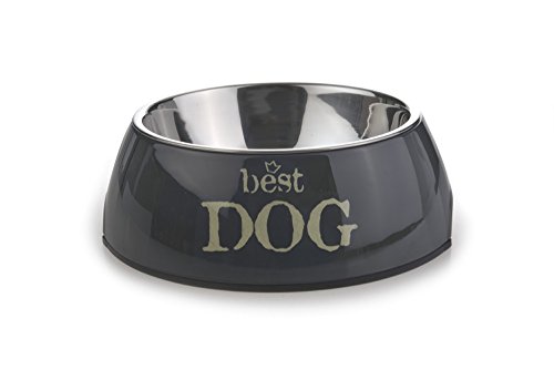 Beeztees 650352 Melamin Napf Rd Best Dog, 22 x 7.5 cm, grau Beeztees 650352 Melamin Napf Rd Best Dog, 22 x 7.5 cm, grau von Beeztees