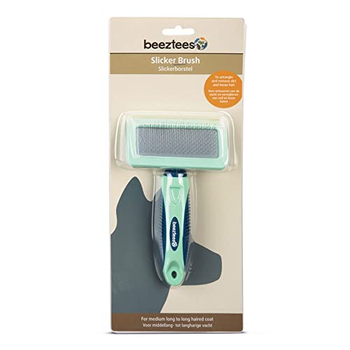 Beeztees 661526 Slicker-Bürste, mittel, 16 cm Beeztees 661526 Slicker-Bürste, mittel, 16 cm von Beeztees