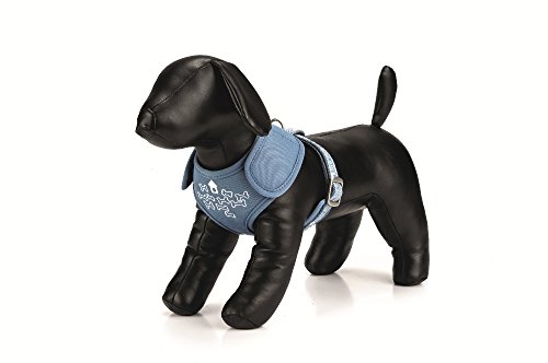 Beeztees 746320 Polygeschirr "Bones", Größe M, 30 x 35-45 cm, blau Beeztees 746320 Polygeschirr "Bones", Größe M, 30 x 35-45 cm, blau von Beeztees