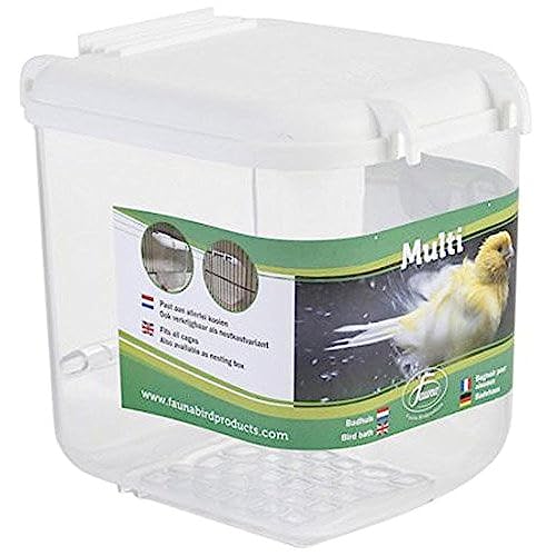Beeztees 75030 Badehaus - Multi aus Plastik, 14 x 11 x 14 cm, weiß von Beeztees