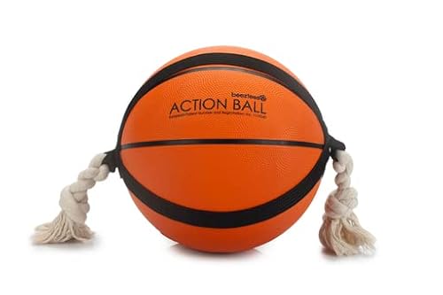 Beeztees Action Basketball - Hundespielzeug - orange - 24 cm von Beeztees