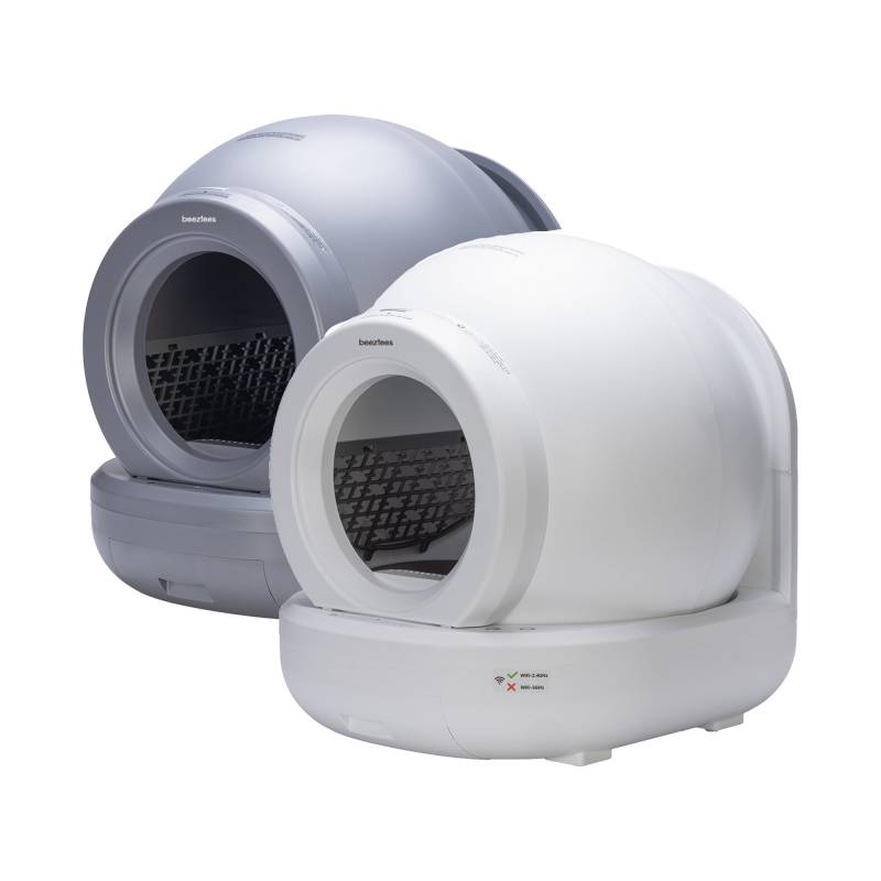 Beeztees Automatische Katzentoilette Moeza - Weiß von Beeztees