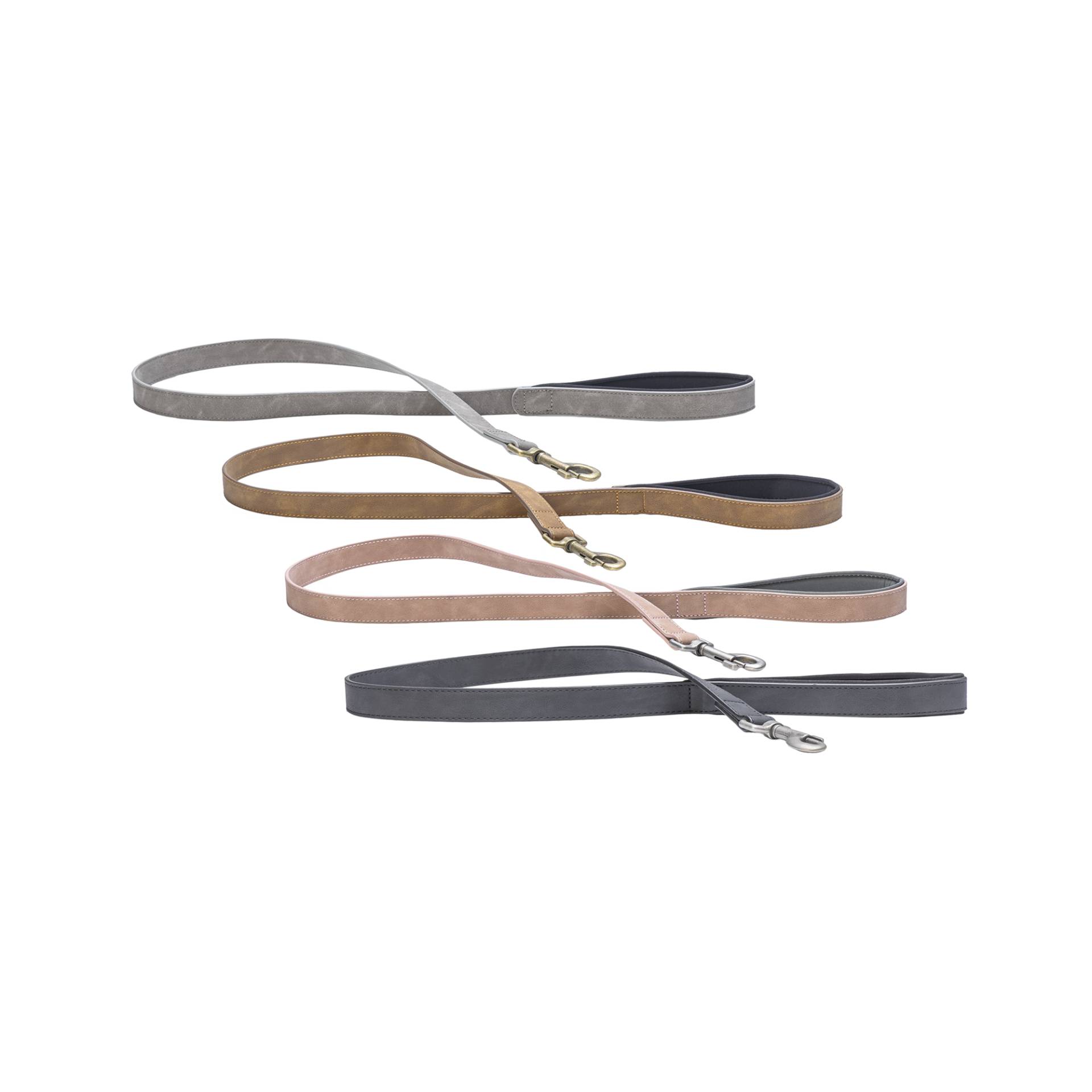 Beeztees Balacron Ax Hundeleine Kunstleder - Grau - 100 cm x 25 mm Beeztees Balacron Ax Hundeleine Kunstleder - Grau - 100 cm x 25 mm von Beeztees
