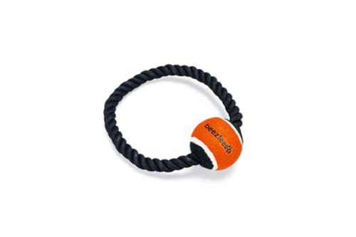 Beeztees Baumwollknoten Ring+Ball Coby - Schwarz - 20x20x6,3 cm Beeztees Baumwollknoten Ring+Ball Coby - Schwarz - 20x20x6,3 cm von Beeztees