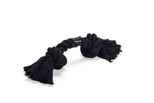 Beeztees Baumwollknoten - Schwarz - 2 Knoten - 280 Gramm Beeztees Baumwollknoten - Schwarz - 2 Knoten - 280 Gramm von Beeztees