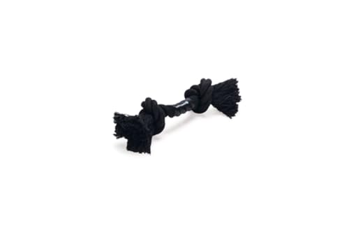 Beeztees Baumwollknoten - Schwarz - 2 Knoten - 71 Gramm von Beeztees