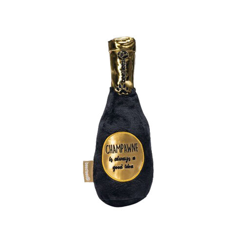 Beeztees Champagnerflasche - 30 x 9 x 9 cm - Schwarz/Gold Beeztees Champagnerflasche - 30 x 9 x 9 cm - Schwarz/Gold von Beeztees