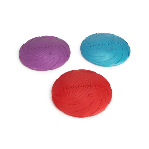 Beeztees Dog O Soar Gummi-Frisbee - 18 cm von Beeztees