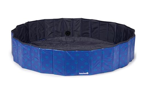 Beeztees Doggy Dip, Hundepool, blau, 160x160x30 cm von Beeztees