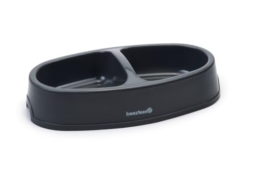 Beeztees Pl Dinner Set Dog Antracite 2X0.4L Beeztees Pl Dinner Set Dog Antracite 2X0.4L von Beeztees