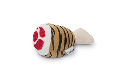 Beeztees Drumstick Tiger - Hundespielzeug - klein - 12,5x7,5x6 cm von Beeztees