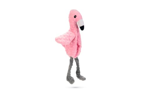 Beeztees Flamingo Quak - Hundespielzeug - Plüsch - Rosa - 40x20x6 cm von Beeztees