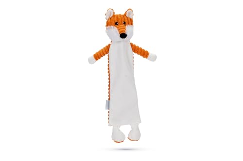 Beeztees Flatino Fuchs Aaron, Hundespielzeug, orange/Weiss, 41x22x7,5 Beeztees Flatino Fuchs Aaron, Hundespielzeug, orange/Weiss, 41x22x7,5 von Beeztees