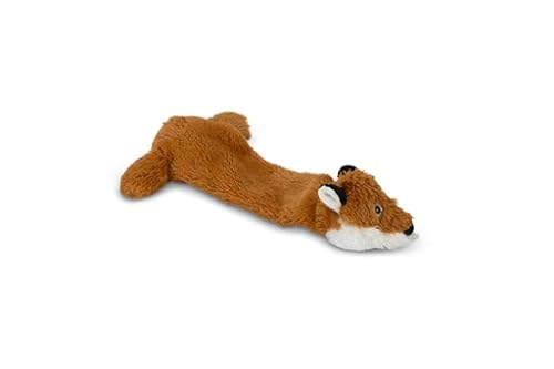 Beeztees Flatino Fuch Yuna - Hundespielzeug - braun - 36 cm von Beeztees
