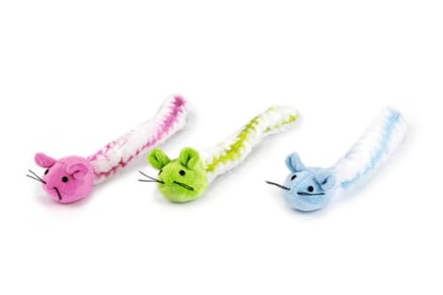 Beeztees Fluffel - Katzenspielzeug - Plüsch - Farblich Sortiert - 29x6x4 Beeztees Fluffel - Katzenspielzeug - Plüsch - Farblich Sortiert - 29x6x4 von Beeztees