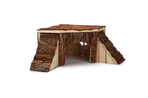 Beeztees Forest Blockeckhütte - Nagerkäfig - 35x35x16 cm Beeztees Forest Blockeckhütte - Nagerkäfig - 35x35x16 cm von Beeztees
