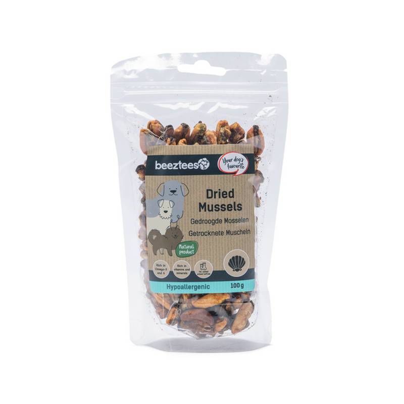 Beeztees Getrocknete Muscheln - 100 g Beeztees Getrocknete Muscheln - 100 g von Beeztees