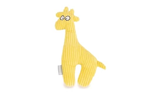 Beeztees Giraffe Raffo - Hundespielzeug - Rippenstoff - Gelb - 27x15x4 cm von Beeztees