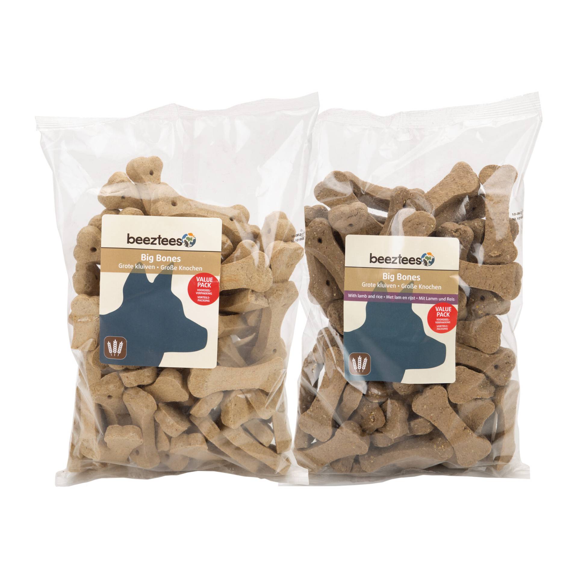 Beeztees Großer Kluif Hundesnack - Natürlich - 1 kg von Beeztees