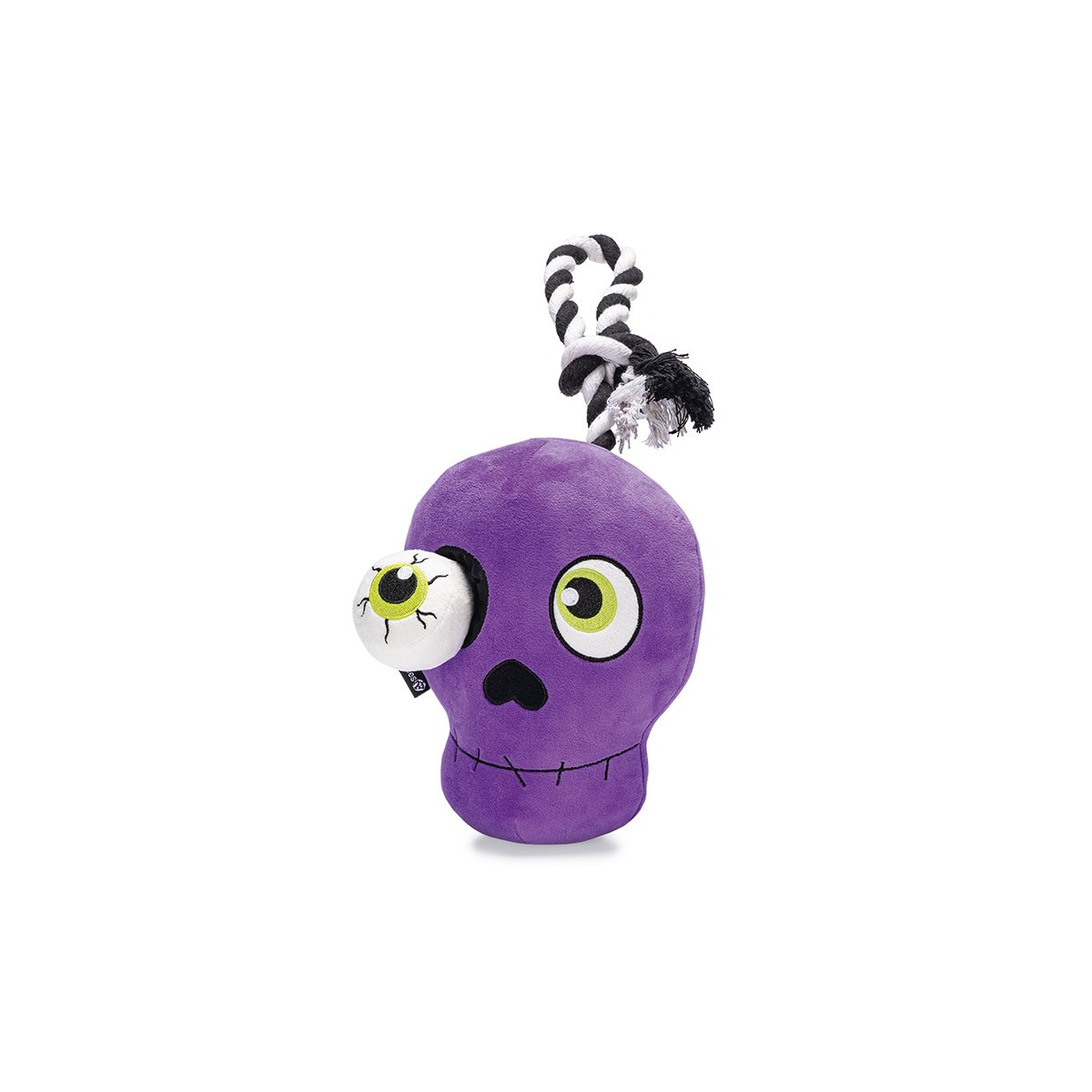 Beeztees Halloween Hundespielzeug Plüsch-Totenkopf von Beeztees
