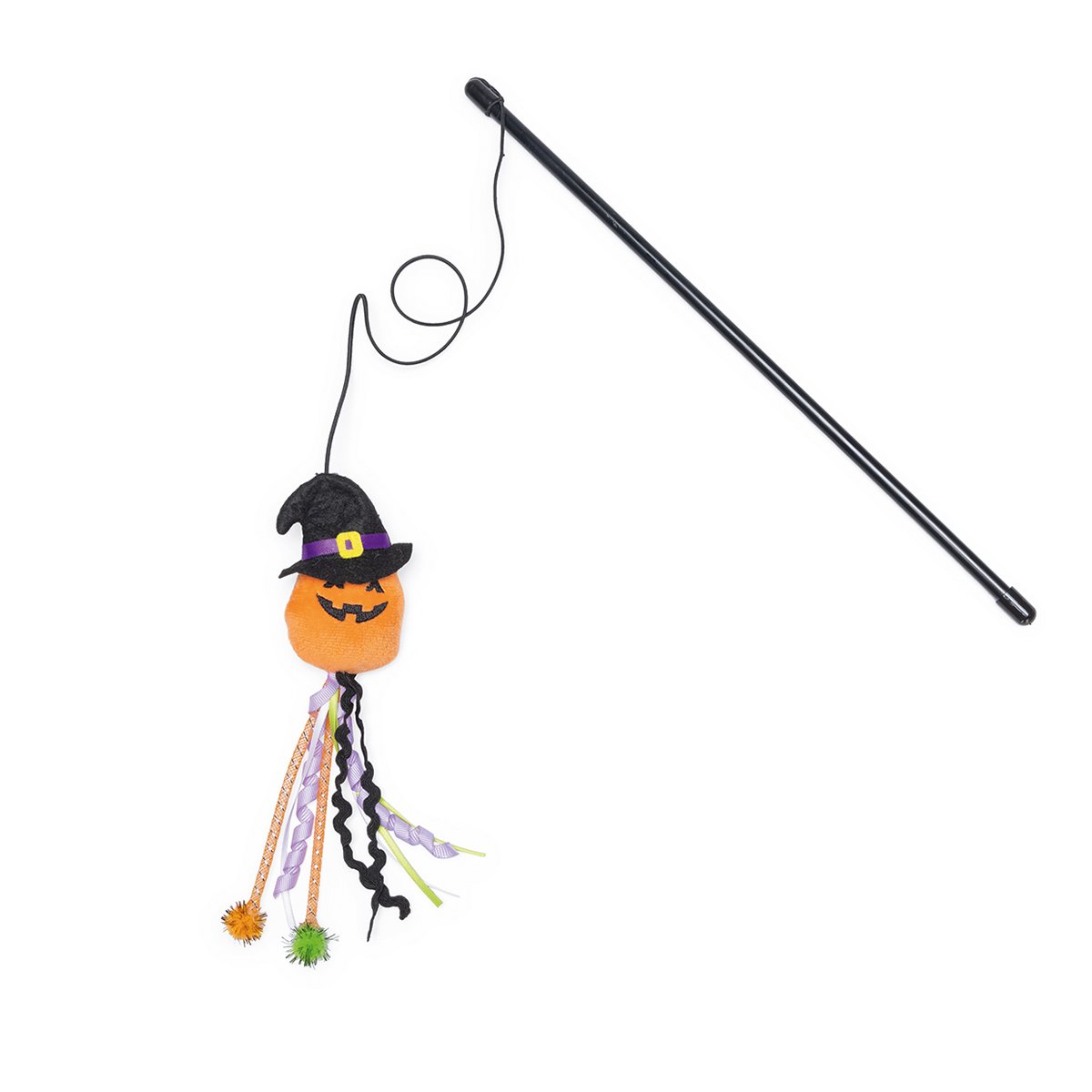 Beeztees Halloween Katzenangel Kürbis 40 cm von Beeztees
