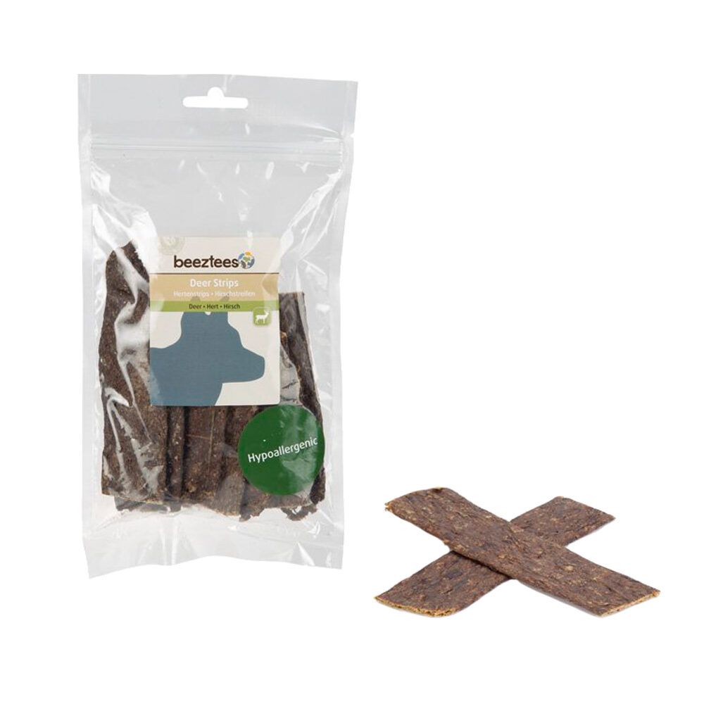 Beeztees Hirschstreifen - 5 x 150 g von Beeztees