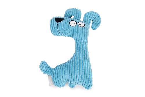 Beeztees Hund Luz, Hundespielzeug, Rippenstoff, Blau, 23x14x4 cm von Beeztees