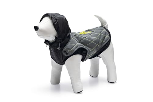 Beeztees Hundemantel Safety Gear Allia reflektierend grau, Größe:28 cm von Beeztees