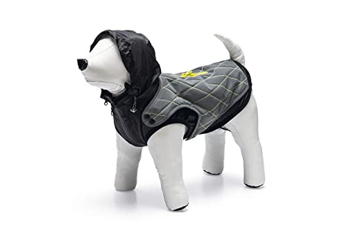 Beeztees Hundemantel Safety Gear Allia reflektierend grau, Größe:32 cm von Beeztees