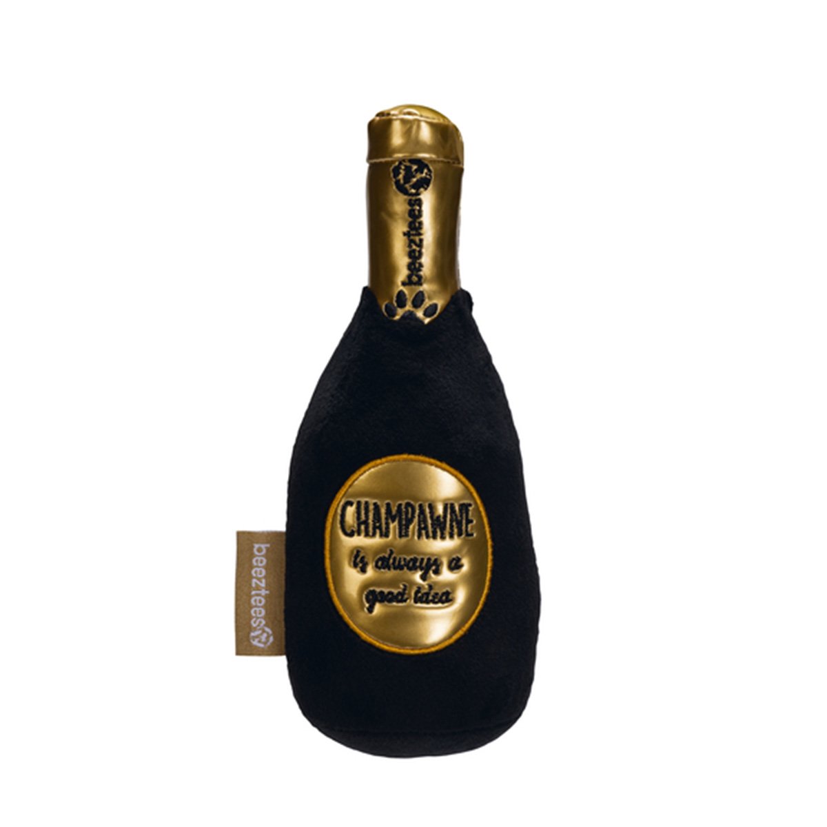 Beeztees Hundeplüsch Champangerflasche 19x19x7cm von Beeztees