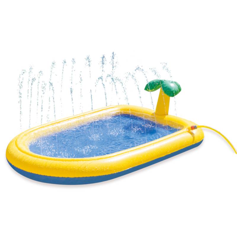 Beeztees Hundepool Palmy Gelb - 163 x 100 x 47 cm von Beeztees