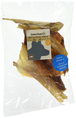 Beeztees Hundesnack Naturals Weissfischfilets, 1er Pack (1 x 150 g) von Beeztees