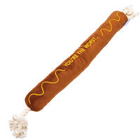 Beeztees Hundespielzeug BBQ Wurst mit Seil von Beeztees