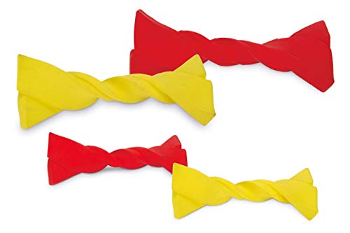 Beeztees Hundespielzeug Gummi Twistert L: 10.5 cm rot von Beeztees