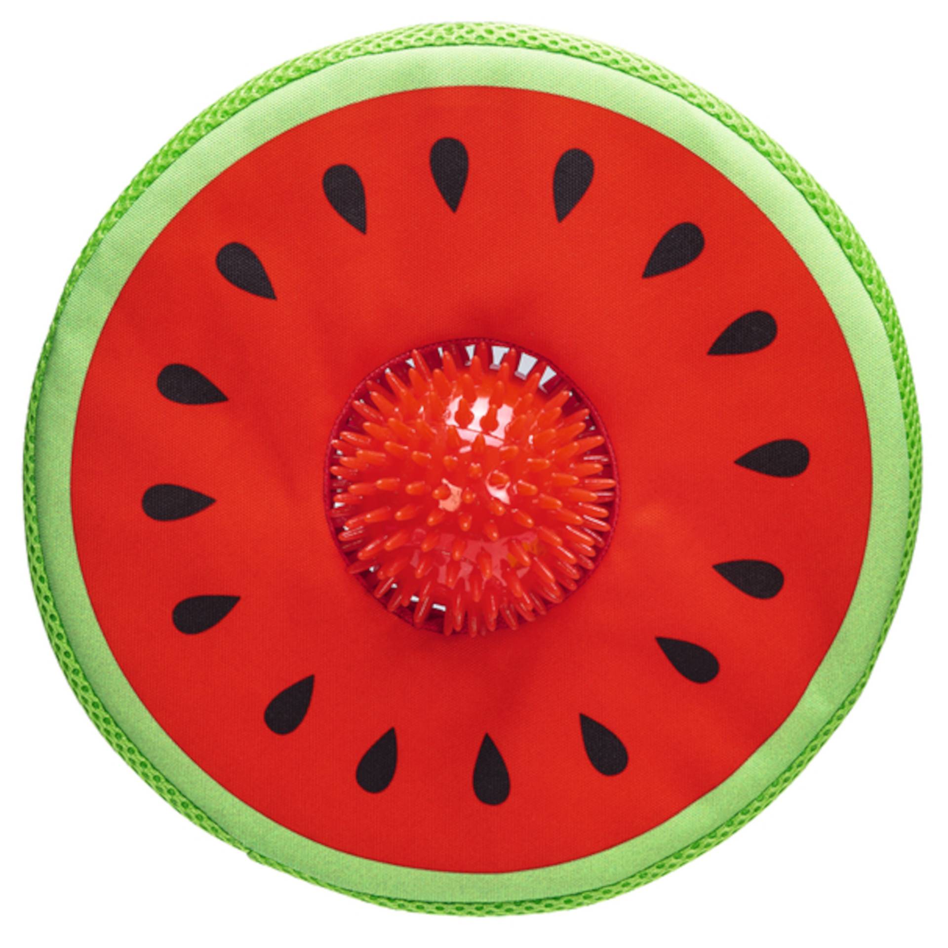Beeztees Hundespielzeug Melone Spikie, rot - L 25 x B 8 x H 8 cm von Beeztees