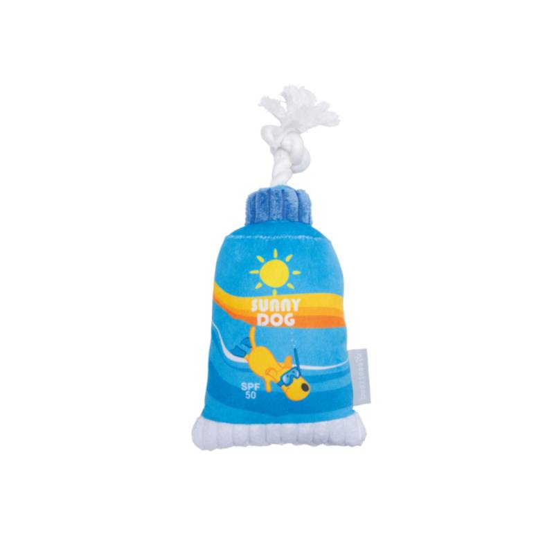 Beeztees Hundespielzeug Sonnencreme - L 25 x B 11,5 x H 6,5 cm von Beeztees