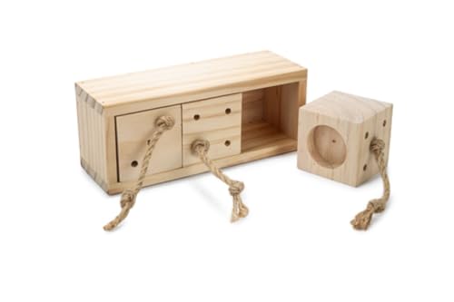 Beeztees Ibor - Nager Spielzeug - Training - Holz - 20x7 cm Beeztees Ibor - Nager Spielzeug - Training - Holz - 20x7 cm von Beeztees
