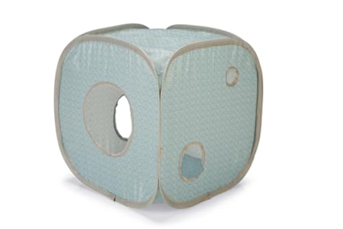 Beeztees K BZ Katzenhaus, Blau, 35 x 35 x 35 cm Beeztees K BZ Katzenhaus, Blau, 35 x 35 x 35 cm von Beeztees