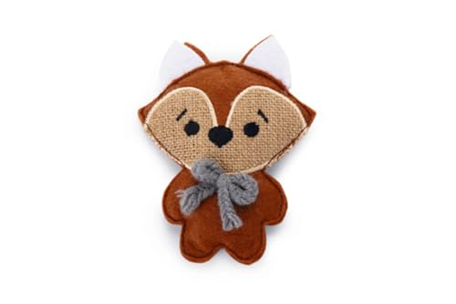 Beeztees K&BZ Catnip Fox Frey Katzenspielzeug, Rot, 11 x 9 cm Beeztees K&BZ Catnip Fox Frey Katzenspielzeug, Rot, 11 x 9 cm von Beeztees