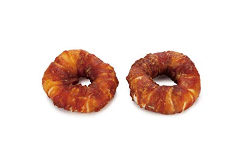 Beeztees K&Bz Snack Hundering roh mit Ente, 2 Stück, 100 g Beeztees K&Bz Snack Hundering roh mit Ente, 2 Stück, 100 g von Beeztees