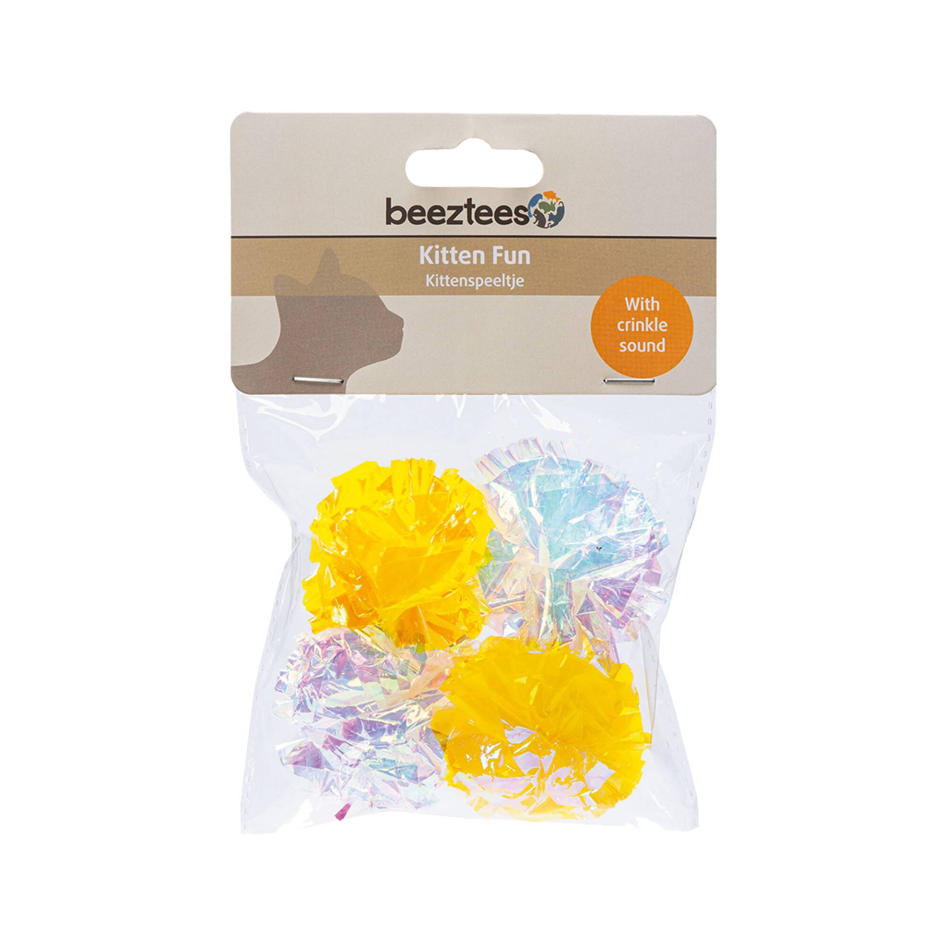 Beeztees Kätzchen Curling Bälle – 5 x 5 x 5 cm Beeztees Kätzchen Curling Bälle – 5 x 5 x 5 cm von Beeztees