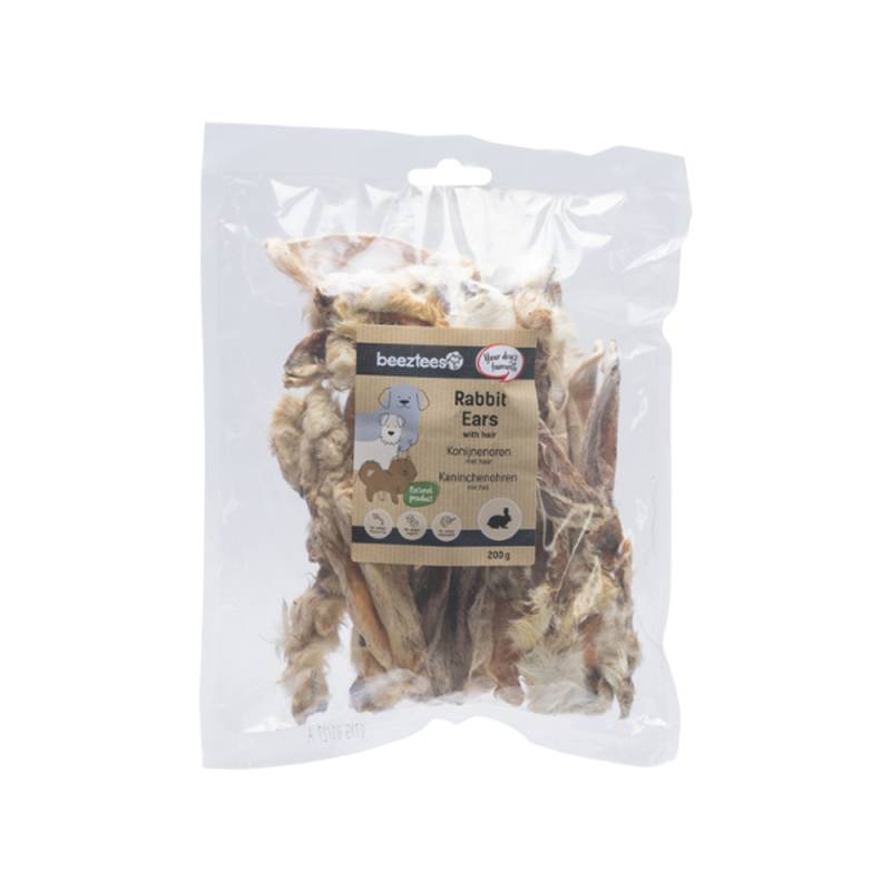 Beeztees Kaninchenohren - 5 x 200 g von Beeztees