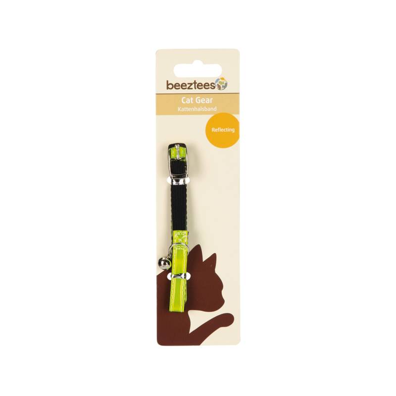 Beeztees Kattenhalsband Nylon - Schwarz von Beeztees