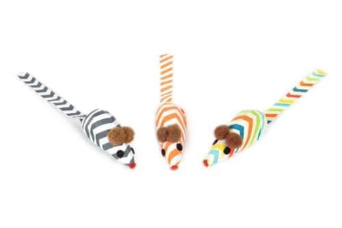 Beeztees Katzenspielmaus Micies - Katzenspielzeug - 4 cm - 3Stk. Beeztees Katzenspielmaus Micies - Katzenspielzeug - 4 cm - 3Stk. von Beeztees