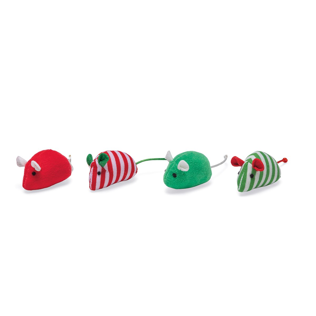 Beeztees Katzenspielzeug Weihnachtsmäuse 4 Stück von Beeztees