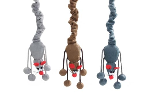 Beeztees Bungee - Katzenspielzeug - Farblich Sortiert - 52 cm Beeztees Bungee - Katzenspielzeug - Farblich Sortiert - 52 cm von Beeztees